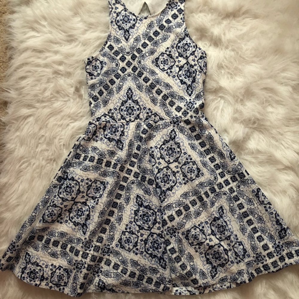 Adorable lace skater dress